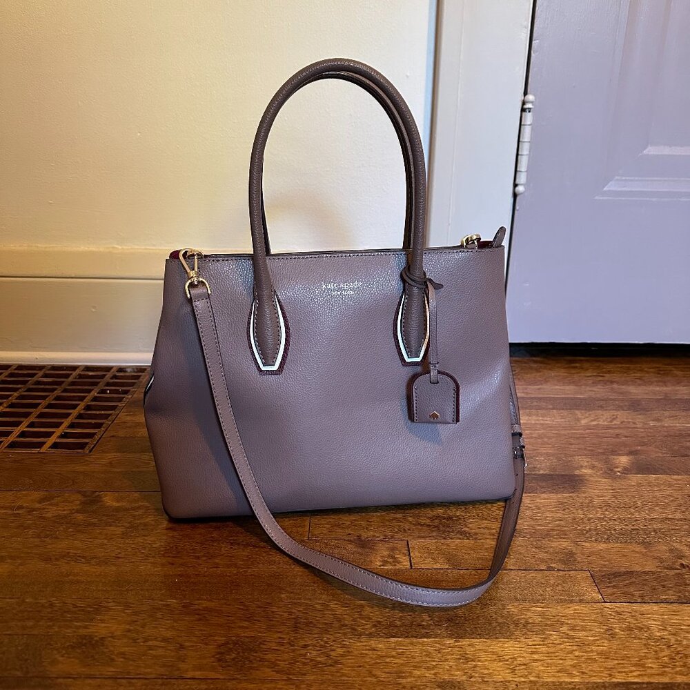 Kate Spade Eva Shadow Anchor Medium Satchel